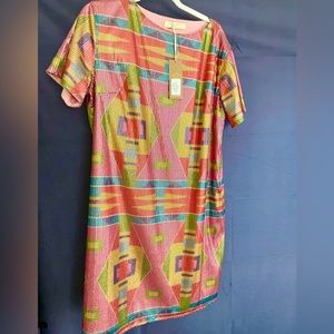 Limited edition sequin dress by indigenous designer Bethany Yellowtail